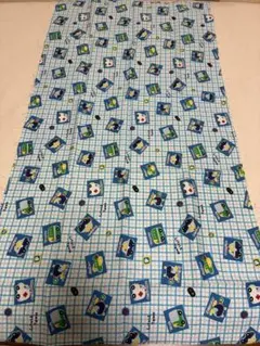乗り物　生地　はぎれ