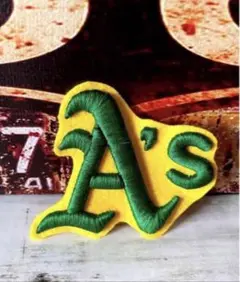 【新品❣️】A's アイロンワッペン　大　3D