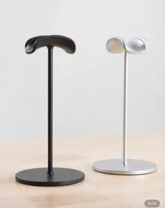 ヘッドフォンスタンド シルバー