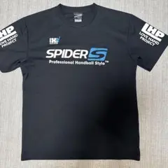 SPIDER S プロフェッショナルハンドボールシャツ Lサイズ ブラック