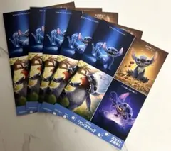 リロアンドスティッチ 映画 入場者特典 ポストカード 5枚セット