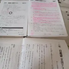 小2年 算数国語 全国テスト 問題解答2021年1月日能研