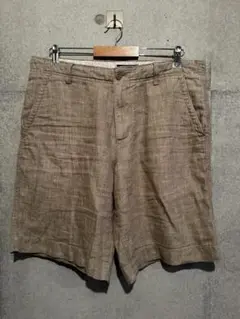 BANANA REPUBLIC リネンショートパンツ ベージュ 32インチ