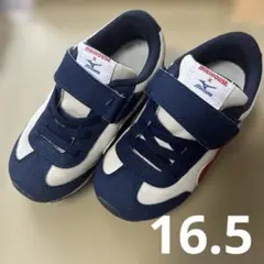 ミキハウス　ミズノ　コラボ　スニーカー　16.5cm