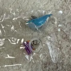 うみのいきもの2 めじるしアクセサリー クジラ　ウミウシ