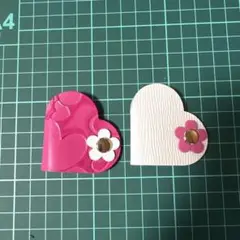 革ハートのコードクリップ　セット