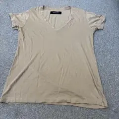 ZARA ベージュ Tシャツ M