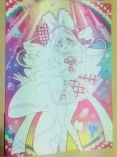 わんだふるプリキュア　ときめきコーデ着せ替えB5ドレスぬりえ未使用セット
