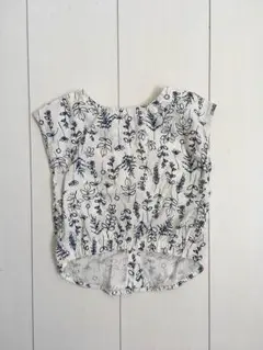 ボタニカル柄シャツ