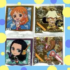 ワンピース ウエハース　シール　4枚　セット