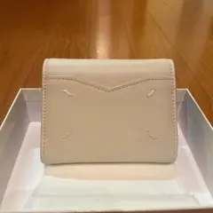 Maison Margiela エンベロープ 三つ折り財布 ウォレットアイボリー