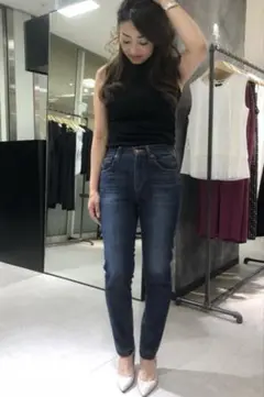 セオリー クロップドシガレット デニムパンツ ジーンズ