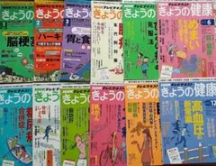 きょうの健康 まとめ売り 12冊