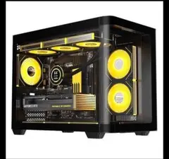 AOC CG392B PCケース クールブラック 両面強化ガラス / M-ATX