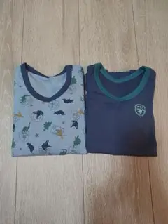 長袖肌着２枚セット　100cm