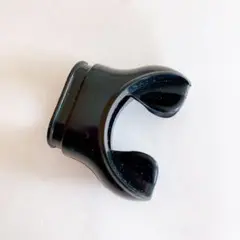 【未使用】スキューバ ダイビング ブラック シリコン マウスピース レギュレータ