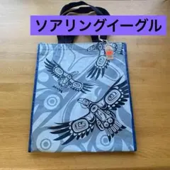 【未使用品】SOARHING EAGLE カナダ リサイクルバッグ　ブルー　エコ