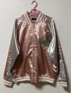 CONTRIBE スカジャン 龍 ピンク