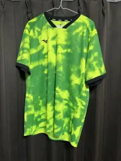 Mizuno バドミントン用シャツ 蛍光グリーン