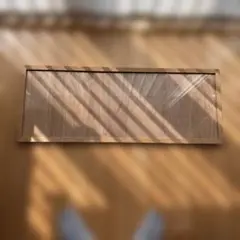 額縁 手ぬぐい用額 無垢ホワイトウォーク製