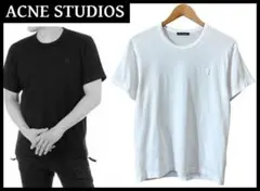 G② アクネストゥディオズ 25E173 Nash Face 半袖 Tシャツ 白
