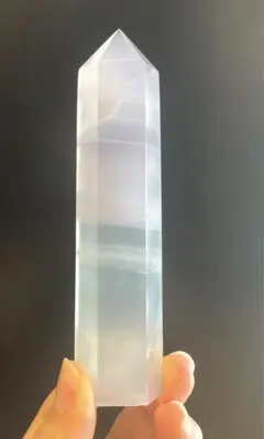 希少！イットリウムフローライト六角タワー