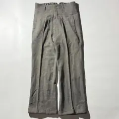40s Euro tailor made trousers slacks vtg