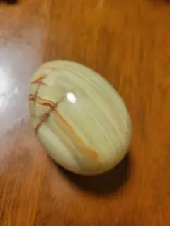 卵型置物 大理石