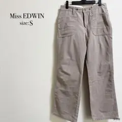Miss EDWIN ミスエドウィン レディース ワークパンツ ベージュ系 S