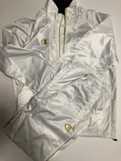 Champion ウィンドブレーカー上下セット Lサイズ ホワイト