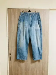 【ジャーナルスタンダード】　ホームステッド　ワイド　ダメージデニム　　ジーンズ