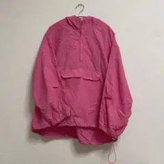 LE MELANGE ポケッタブル アノラックパーカー