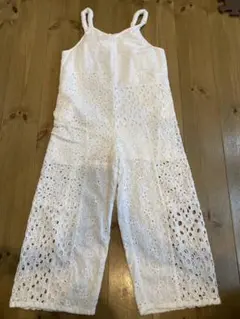 ZARA キッズ　レース　オールインワン　130cm