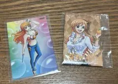 ONE PIECE ナミ カード、バッジセット