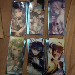 FGO 最終降臨展 編成画面風カード セタンタ　ネロ ヤマトタケル 6枚セット