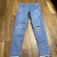 COZ A ダメージデニムパンツ S