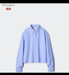 ユニクロ　JW ANDERSON ライトブルーシャツ