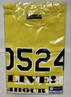 24時間テレビ Tシャツ　香取慎吾デザイン　Lサイズ イエロー