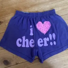 i ❤️ cheer!! ショートパンツ 紫色