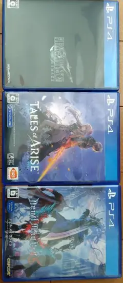 PS4 　ソフト　３本セット