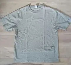 【珍しい型です】Champion グレー ポケットTシャツXL