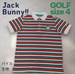 Jack Bunny!! ゴルフ ポロシャツ サイズ4