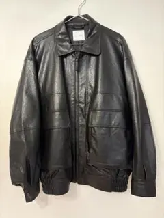 FREAK'S STORE フェイクレザージャケット A-2 ブルゾン M