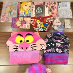 【15点セット】Disney 不思議の国のアリス　チェシャ猫 キャラクターグッズ
