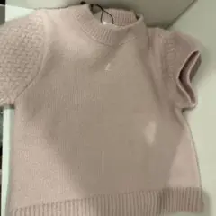 【新品タグ付き】リリアンカラット　ふんわりピンクロゴニット ピンク