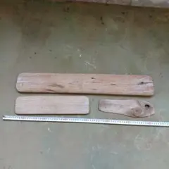 流木 3本セット 工作素材