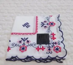 ANNA SUI 刺繍ハンカチ