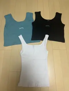 PAGEBOYLIM PAGEBOY GRL タンクトップ トップス ショート丈