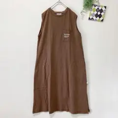 【コンバース】 ノースリーブ ワンピース ロング BBQ 夏 カジュアル