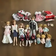 リカちゃん　ファミリー　人形